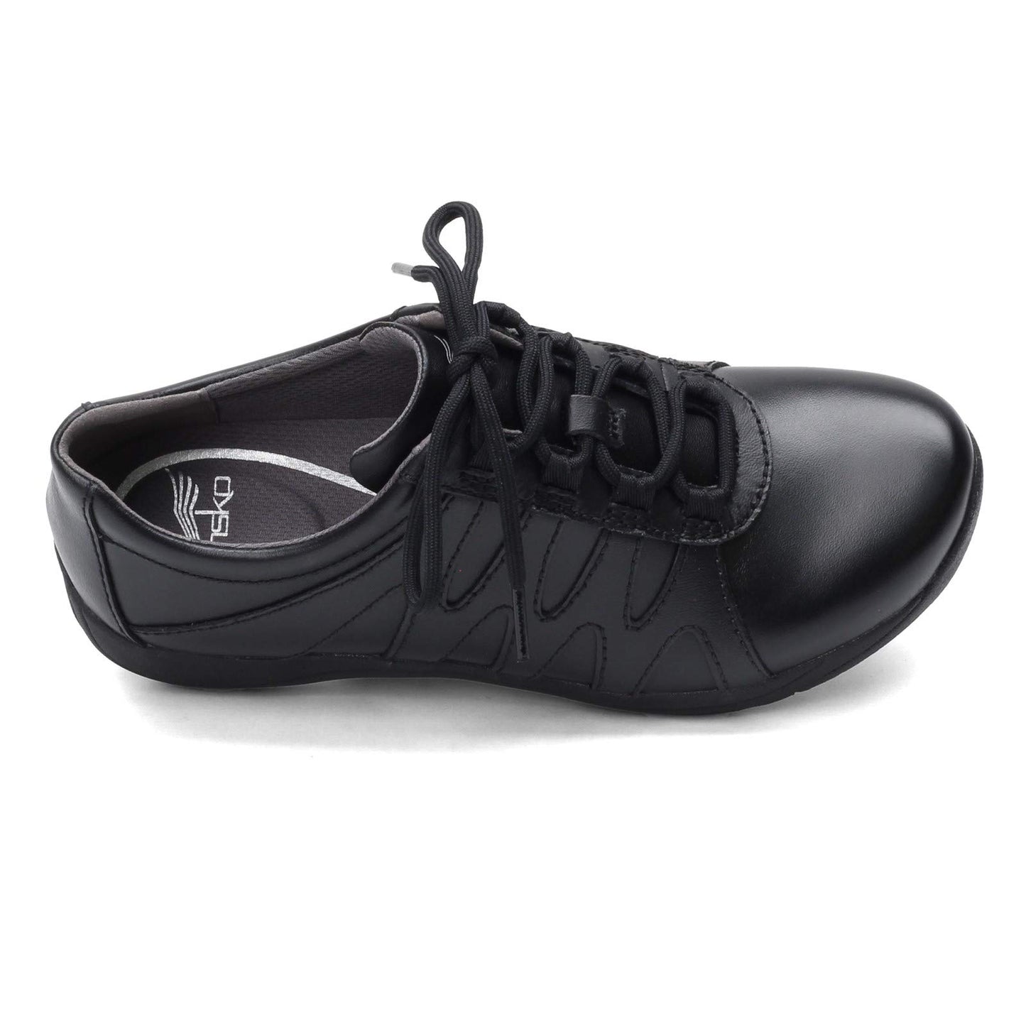 Dansko Women's Neena Black Leather Comfort Work Shoe 9.5-10 M US